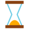 Hourglass emoji on HTC